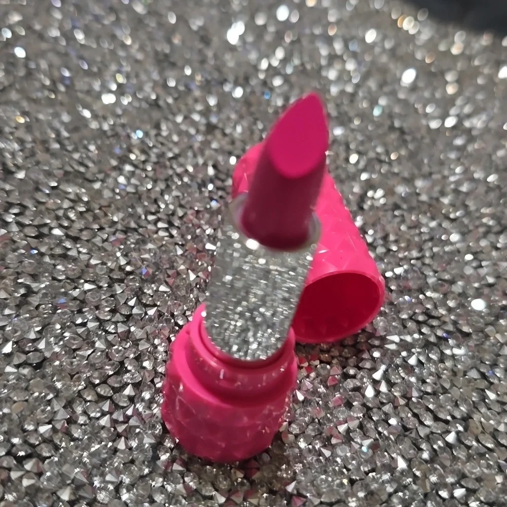 🧚‍♀️BABE Kat Von D RARE MINI Rock Candy Studded Kiss Lipstick NWOBox